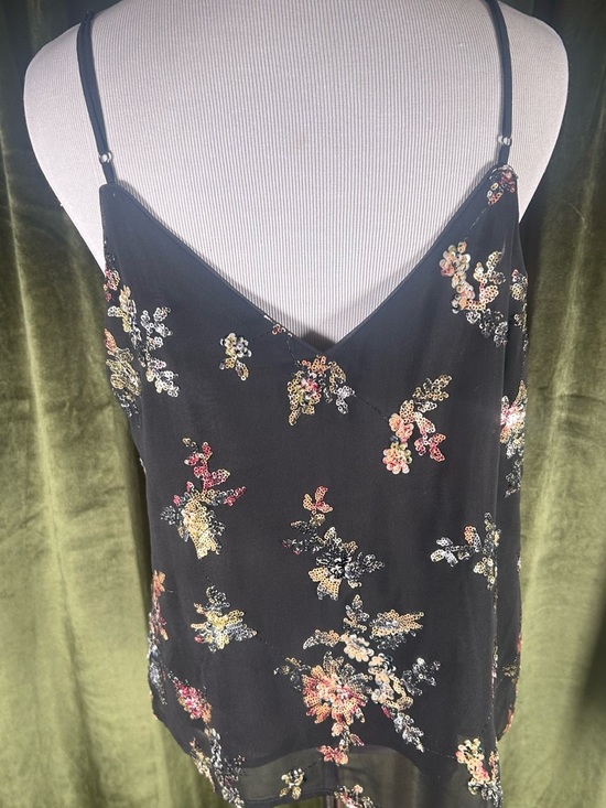 Banana Republic Sequin Floral "Perfect Cami" - Picture 4 of 6